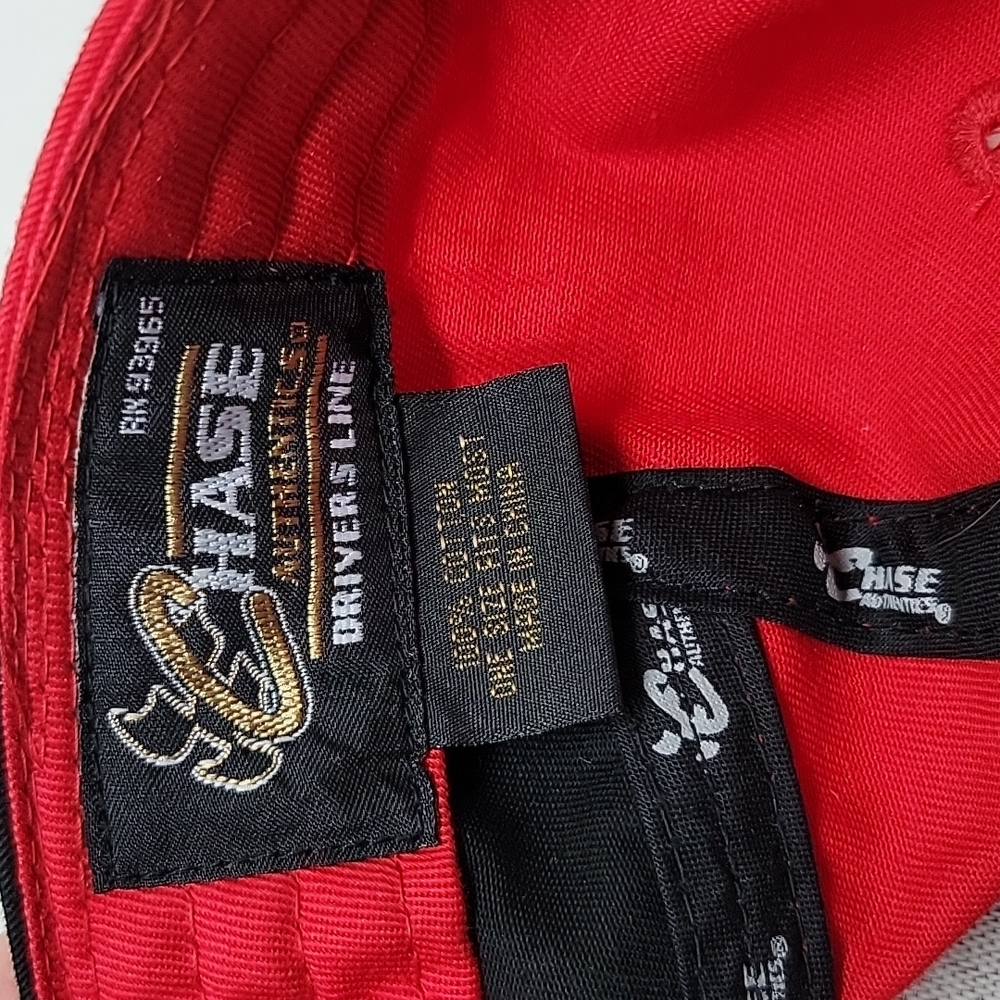 Office Depot Red, Black Carl Edward Roush Fenway Racing  Ajustable Baseball Cap - Picture 10 of 11